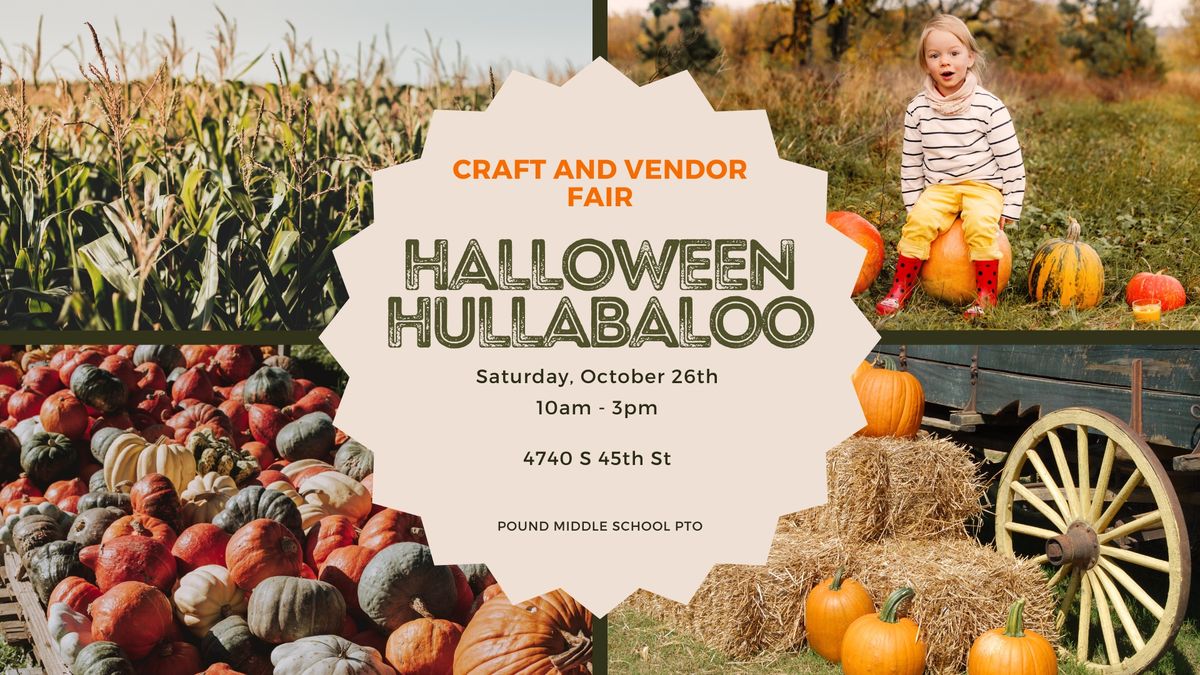 Halloween Hullabaloo- Craft Fair 