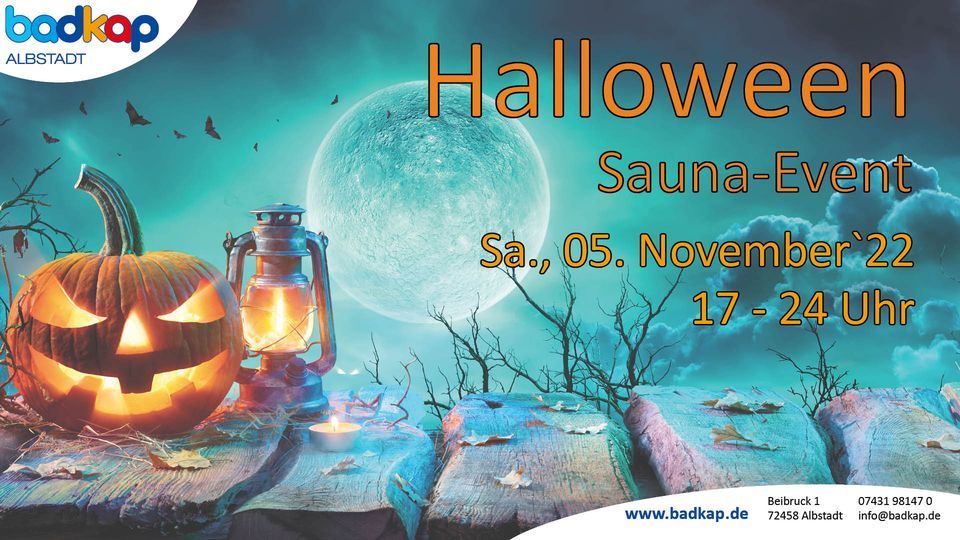 Halloween-Sauna-Event