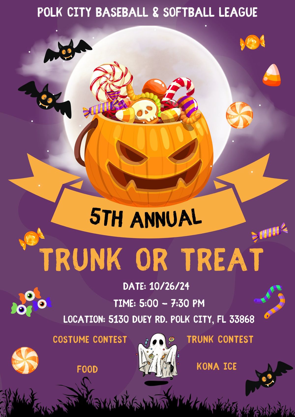 5th Annual Trunk or Treat