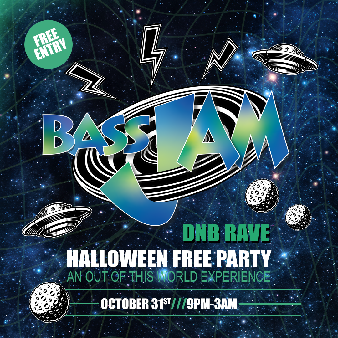 Bass Jam DNB Halloween Rave 