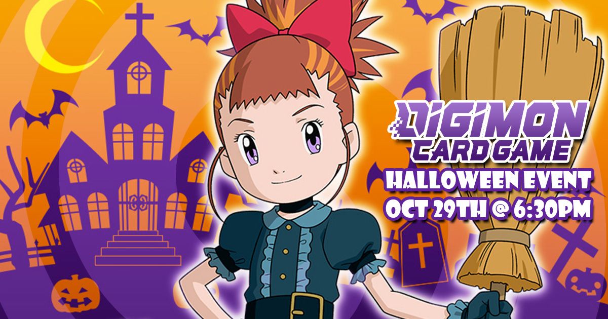 Digimon TCG Halloween Event!