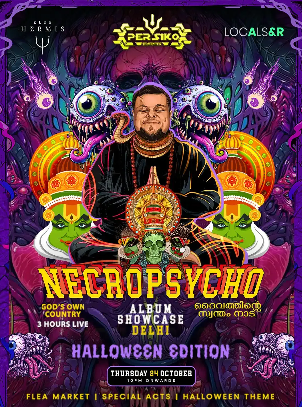 Necropsycho - Halloween Edition Music and Party event Tickets Delhi NCR