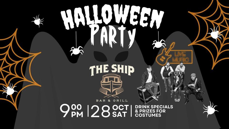 Halloween Party The Ship with Distraction The Ship Bar