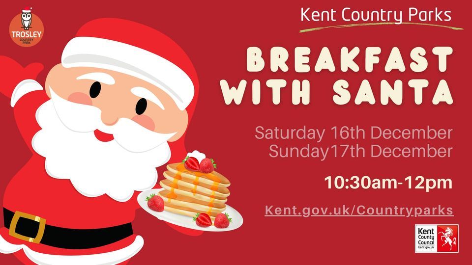 Breakfast with Santa Trosley Country Park, Rochester, EN December