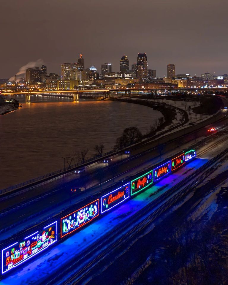 Canadian Pacific Holiday Train Union Depot, Saint Paul, MN December