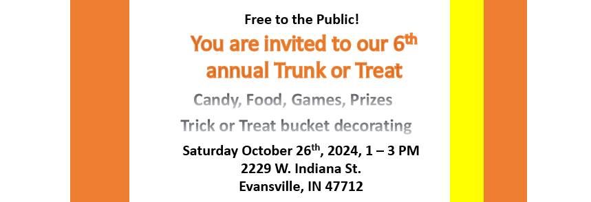 6th Annual Glory Road GBC Community Trunk or Treat