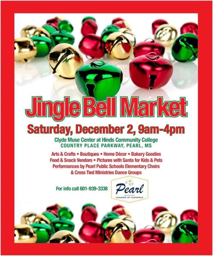 Jingle Bell Market Clyde Muse Convention Center, Pearl, MS December