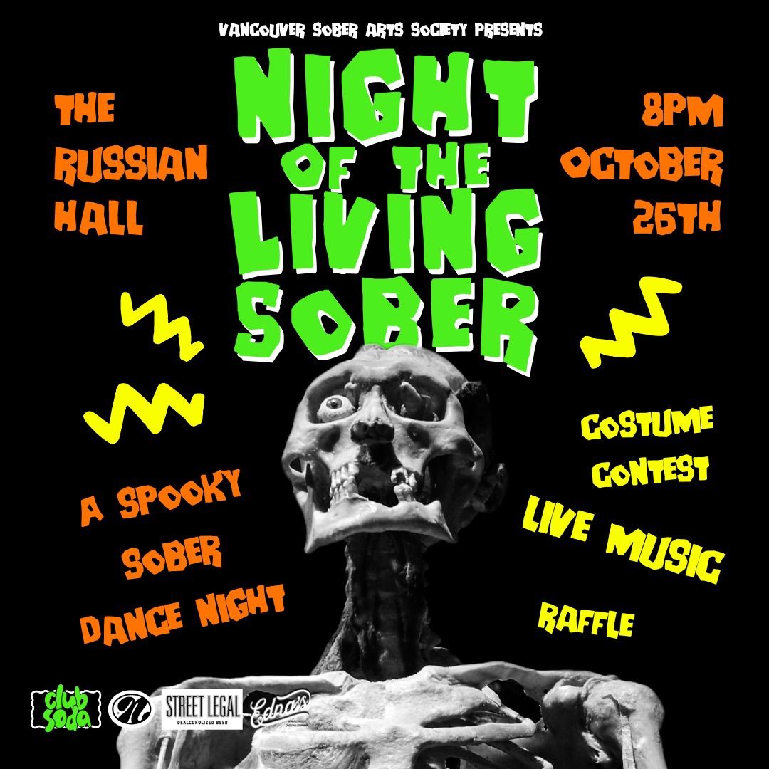 NIGHT OF THE LIVING SOBER- Dry Halloween party