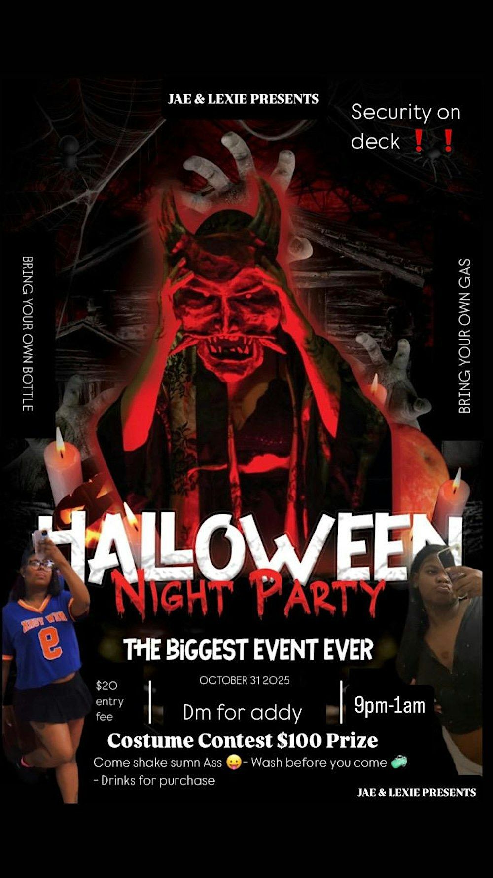 Halloween Night Costume Party