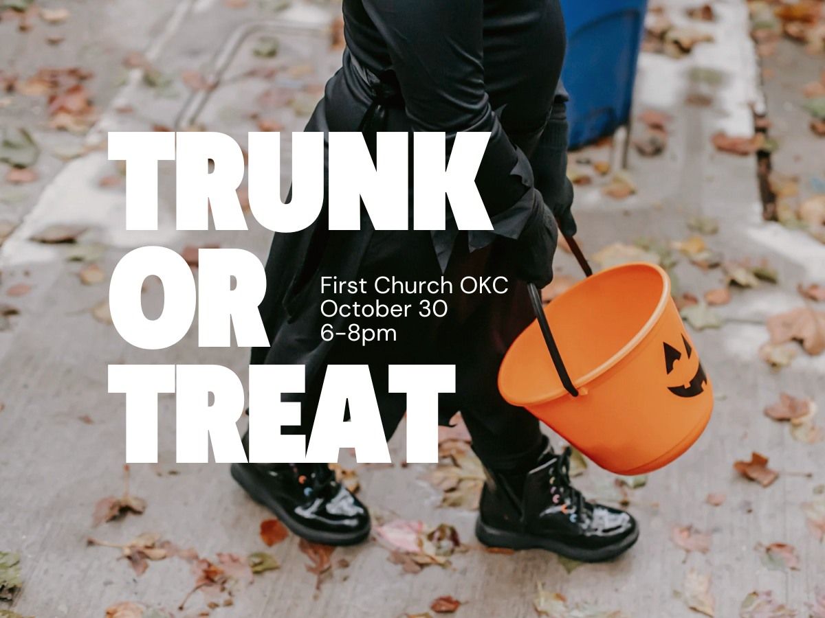 Trunk or Treat at First Church!