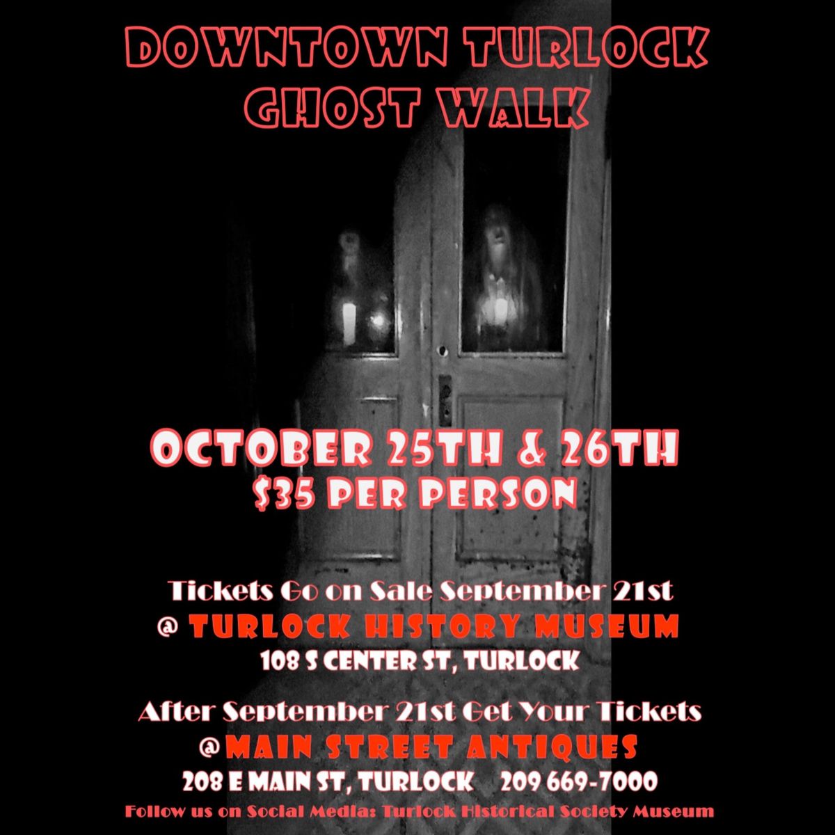 Downtown Turlock Ghost Walk