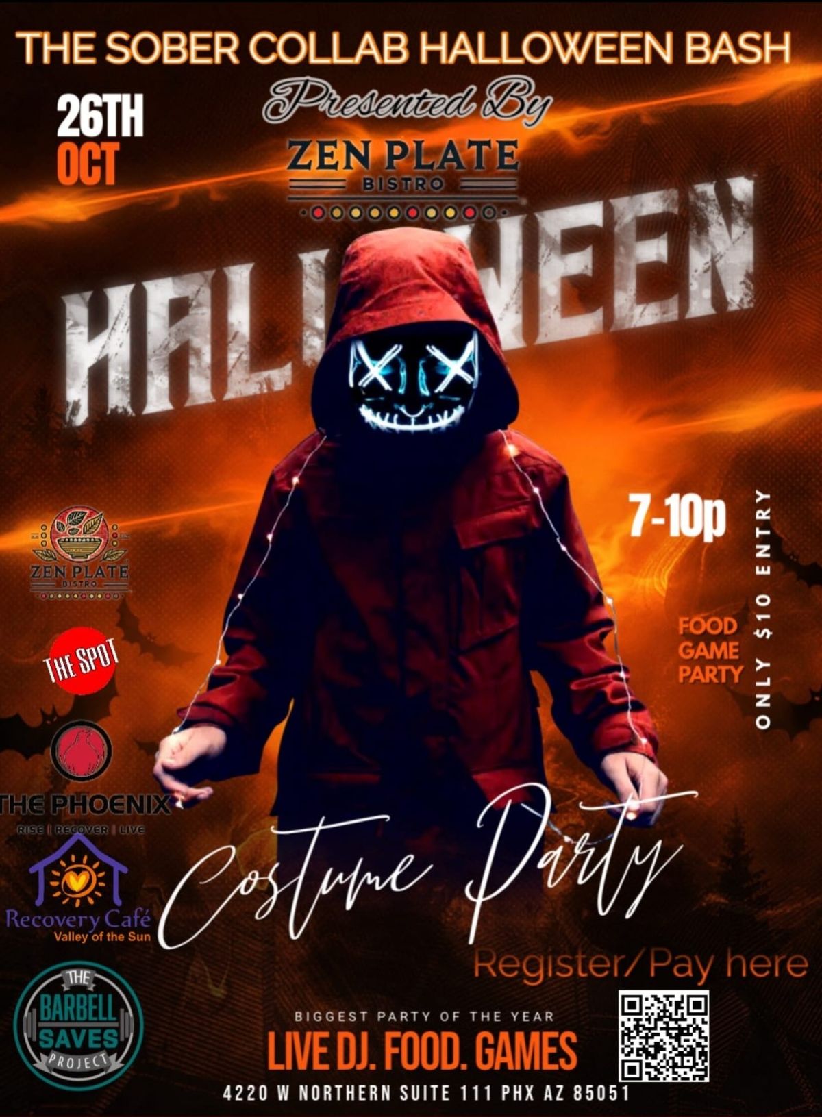 The Sober Collab Holloween Party 