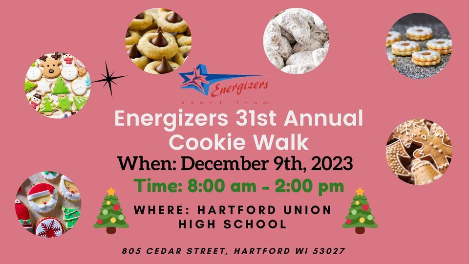 31st Annual Cookie Walk Hartford Union High School District