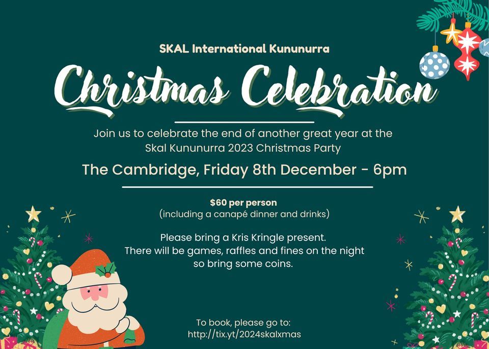 Skal International Kununurra 2023 Christmas Party The Cambridge