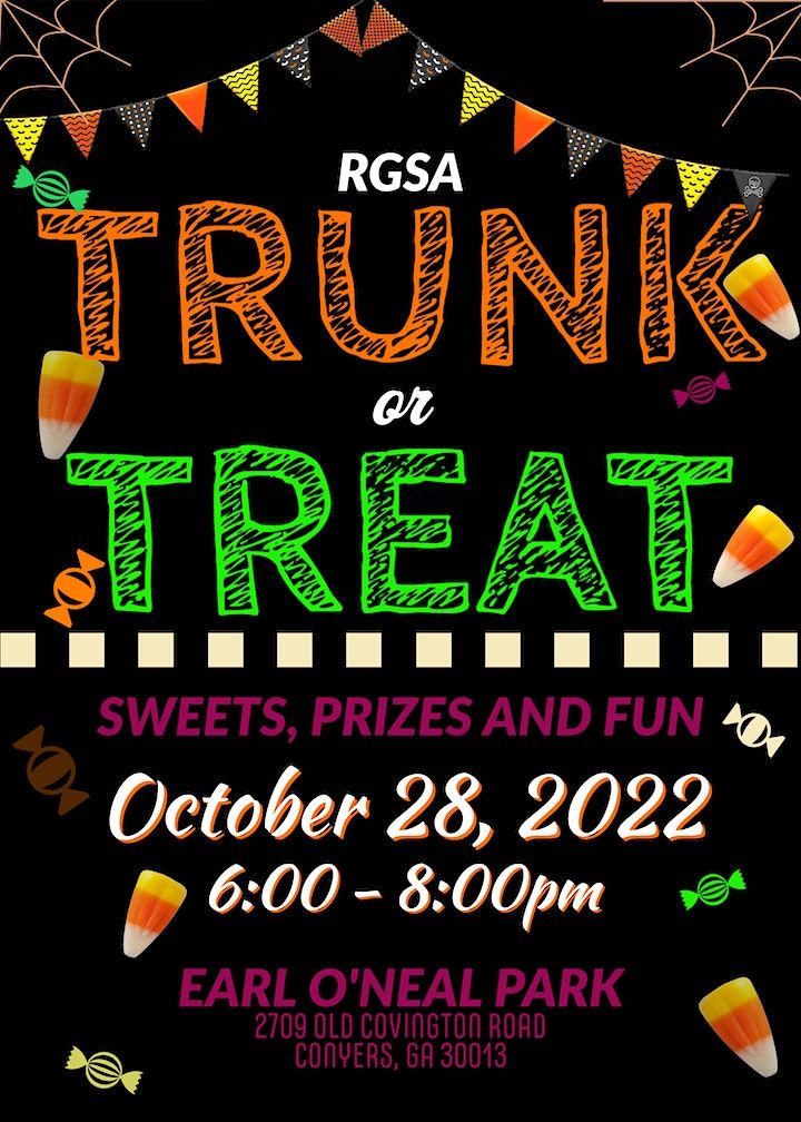 Promote your Business Trunk or Treat Rockdale County Earl O'Neal