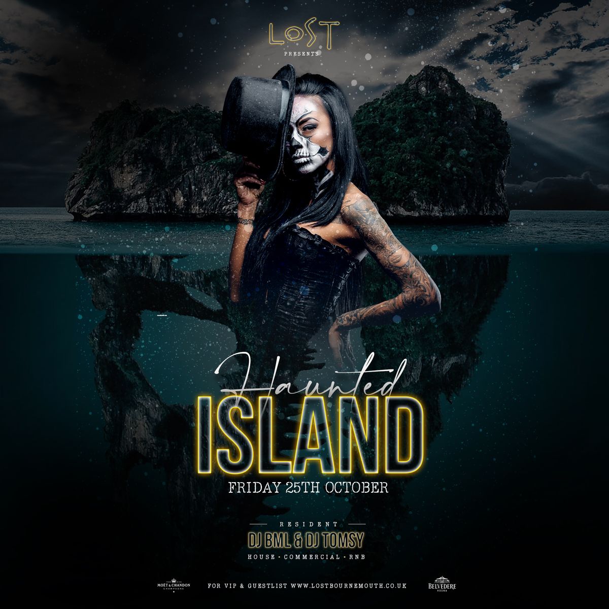 Lost Fridays presents The Haunted Island \ud83c\udfdd\ufe0f \ud83c\udf83\ud83d\udc80