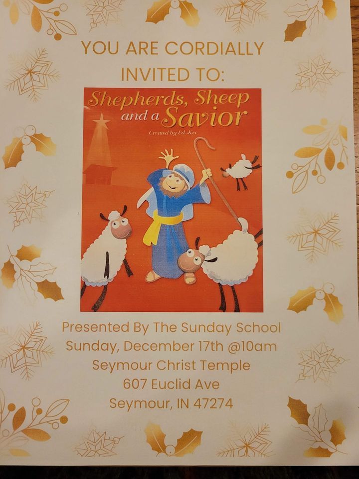 2023 SS Christmas Program 607 Euclid Ave, Seymour, IN December 17, 2023