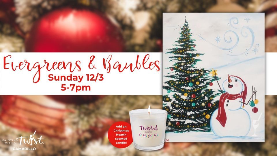 Sunday Paint & Sip + DIY Scented Candle Option Painting with a Twist