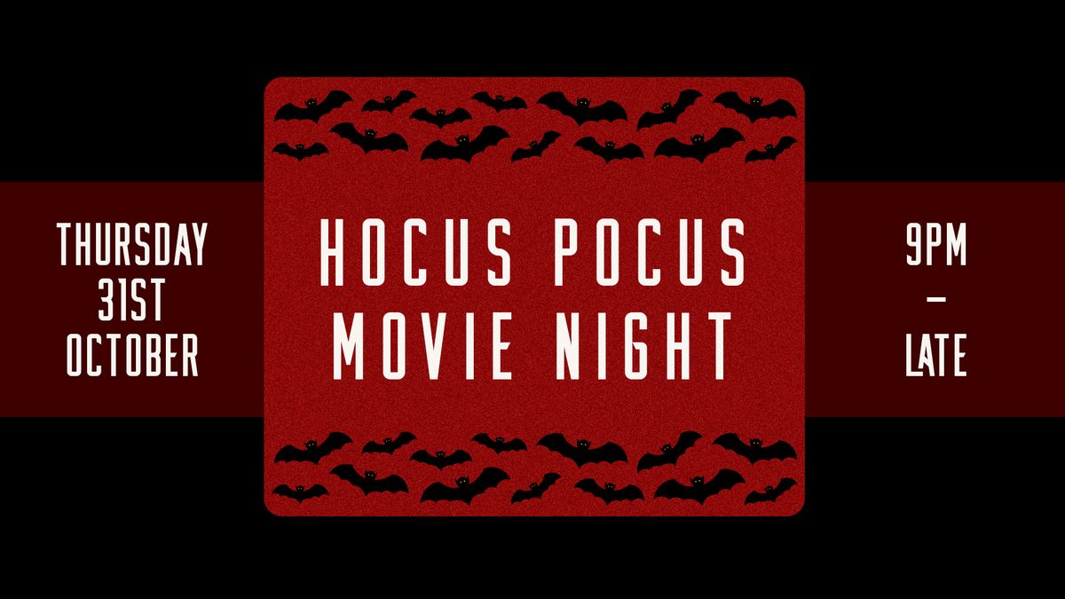 Hocus Pocus Halloween MOVIE NIGHT \ud83c\udf83 