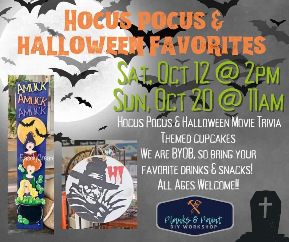 Hocus Pocus & Halloween Favorites Party