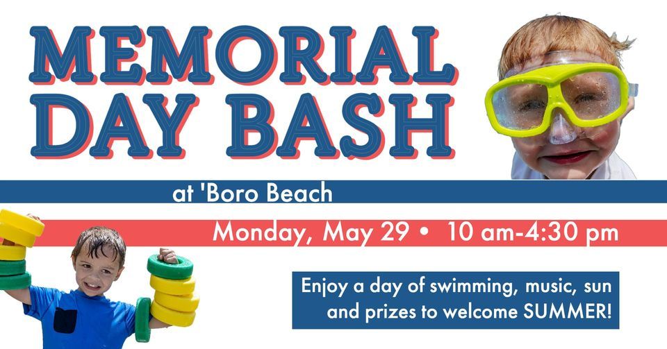 Memorial Day Bash at Boro Beach Boro Beach, Murfreesboro