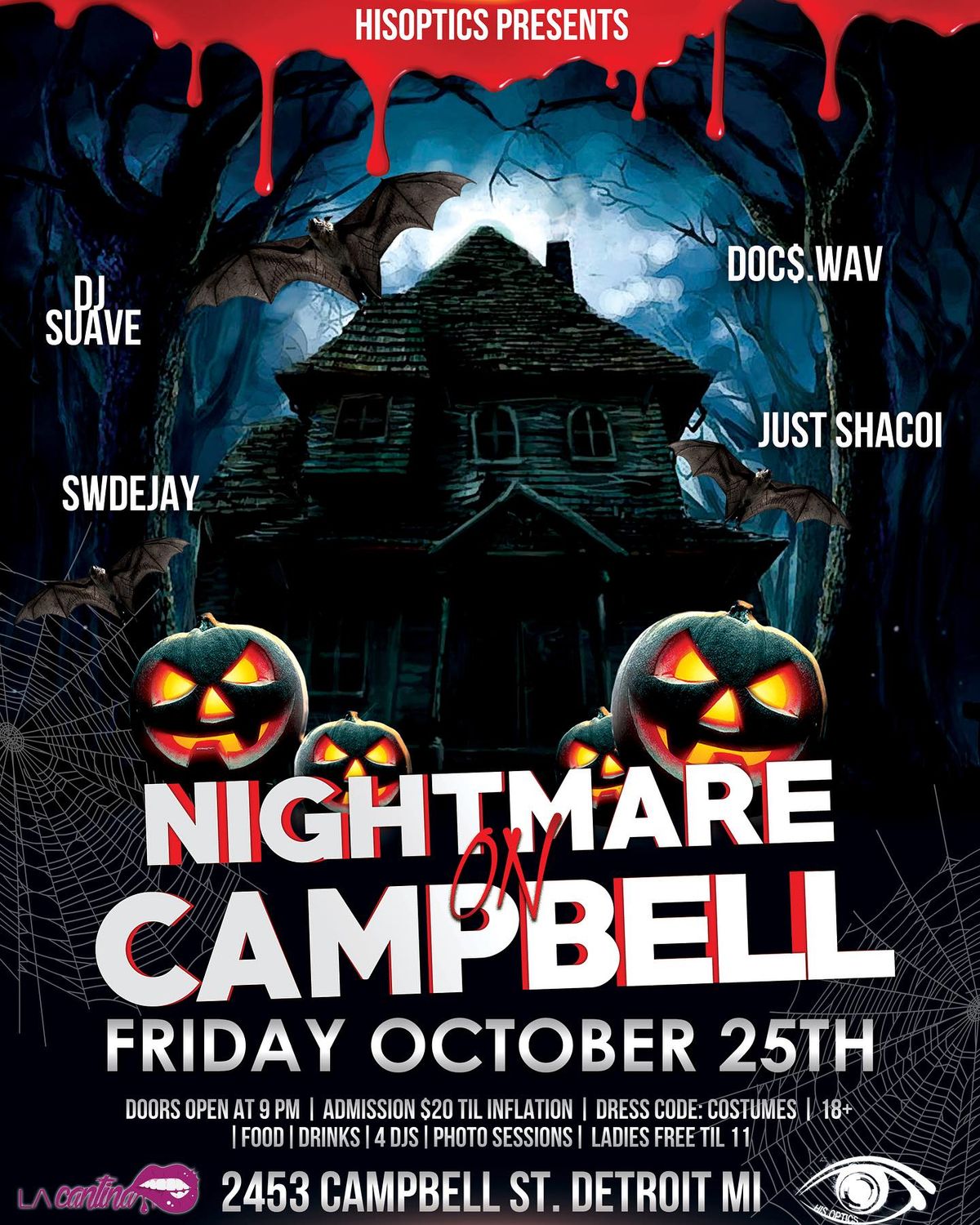 Nightmare on Campbell ( Halloween party )