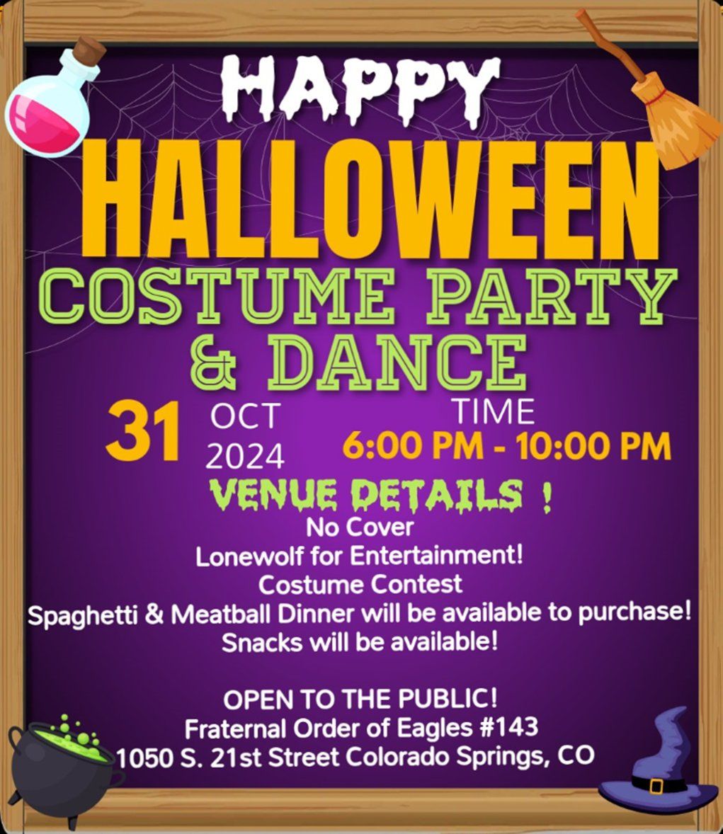 Adult Halloween Party & Dance!