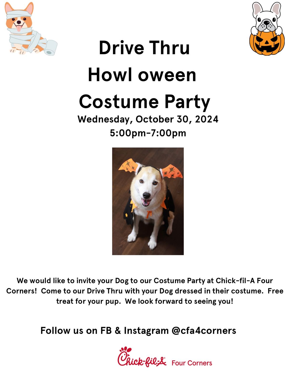 Drive Thru Howl O ween Costume Party