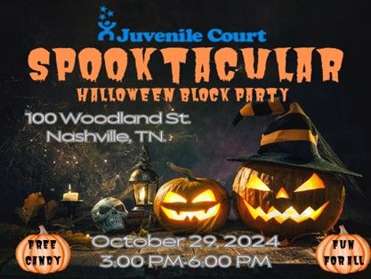 Juvenile Court's Spooktacular Halloween Block Party