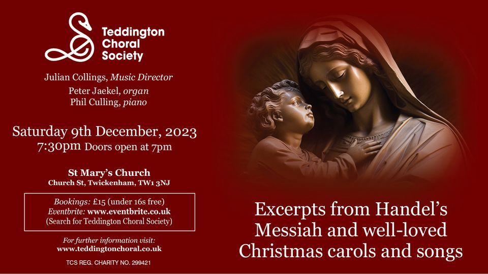 Excerpts from Handel's Messiah and well-loved Christmas carols and songs
