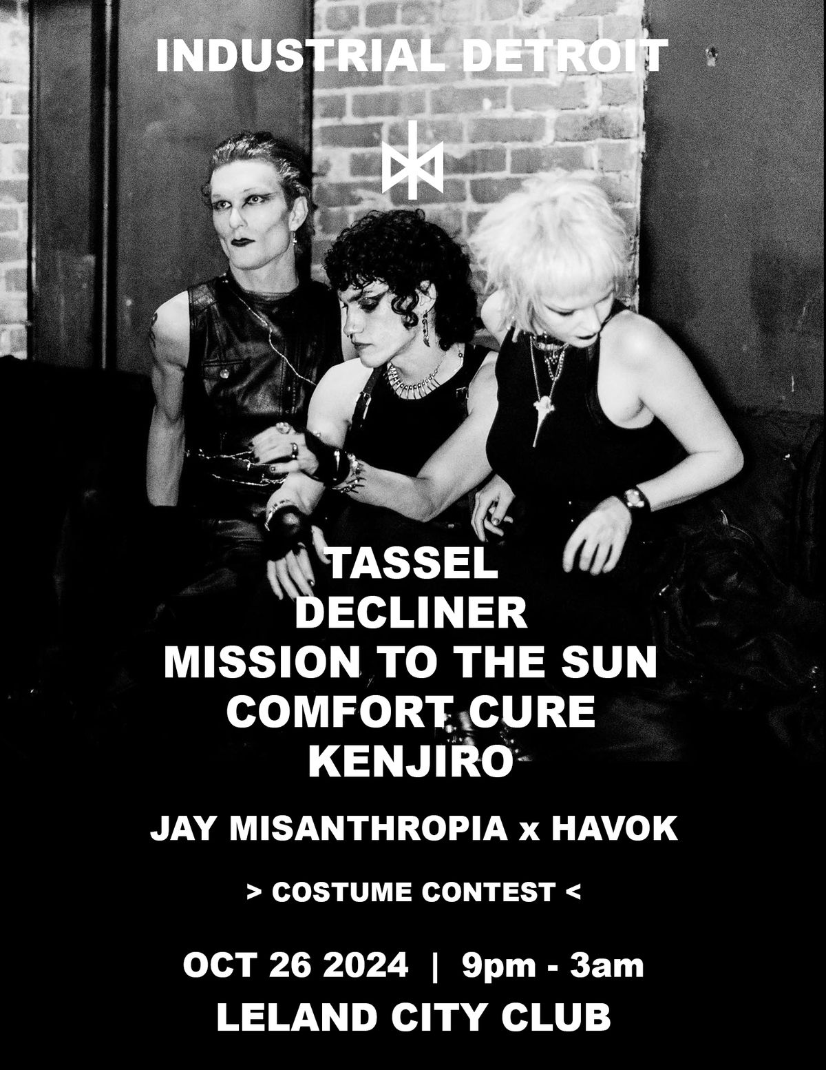 Industrial Detroit - Tassel, Decliner, Mission to the Sun, Comfort Cure, Kenjiro(DJ)