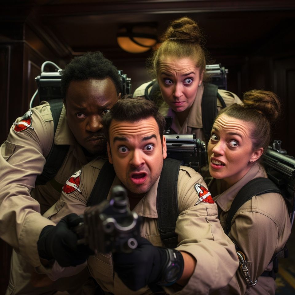 Ghost Busters Christmas Season One Shot Using Outgunned System 700