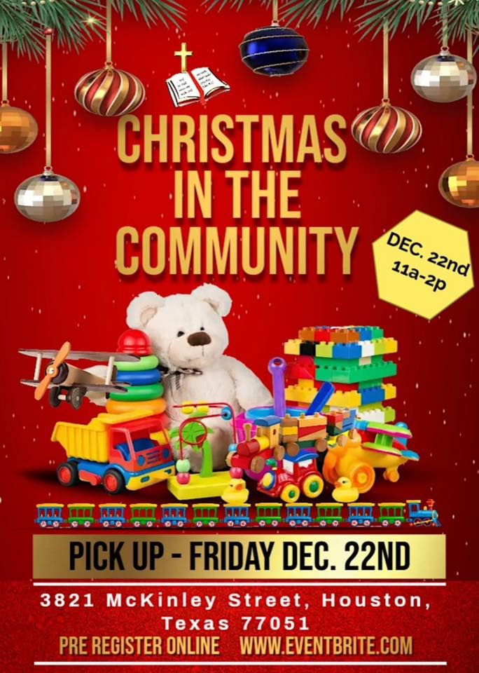 3rd Annual Christmas in the Community Toy Giveaway 3821 McKinley