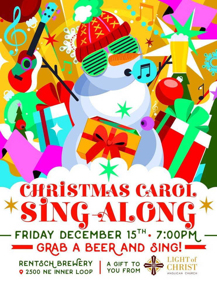 Christmas Carol Singalong! Rentsch Brewery, Round Rock, TX