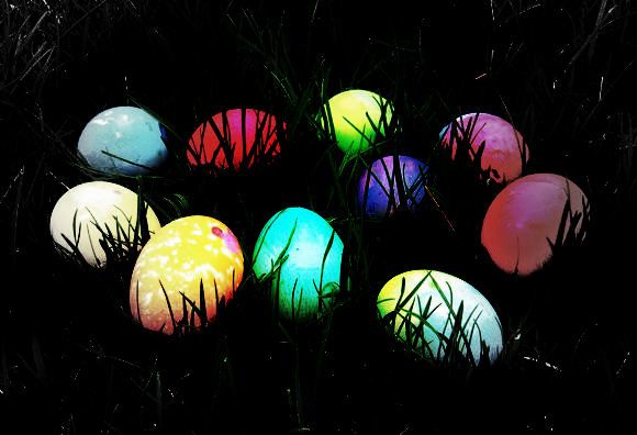 Glow in the Dark Egg Hunt
