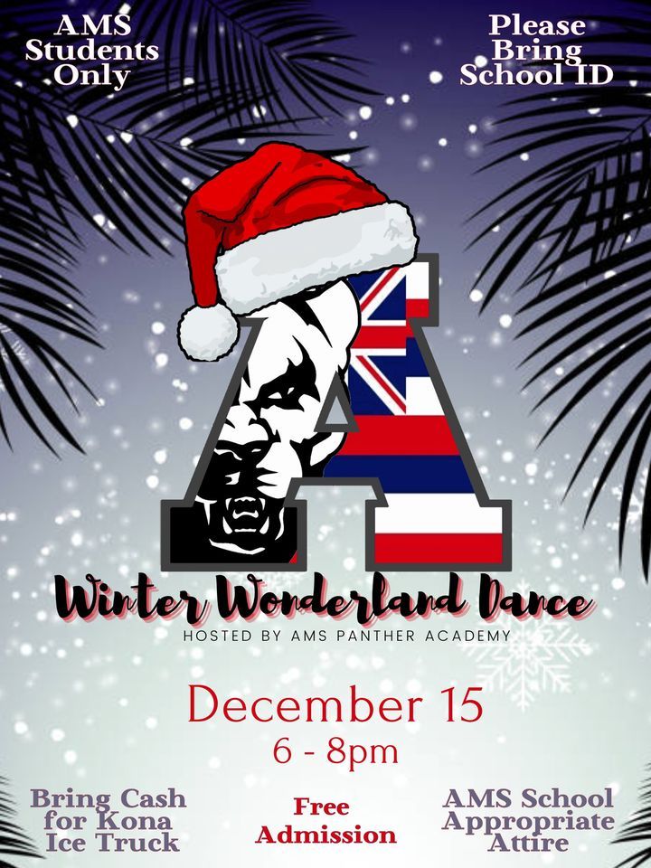 Winter Wonderland Dance Aliamanu Middle School, Camp H M Smith, HI