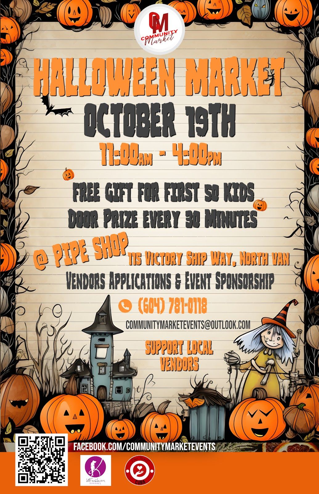 Halloween Market @ Pipe Shop