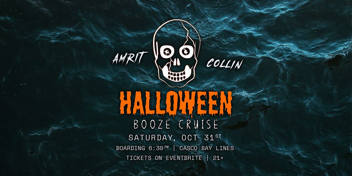 Halloween Booze Cruise at Casco Bay Lines, Portland on 31st October, 2026