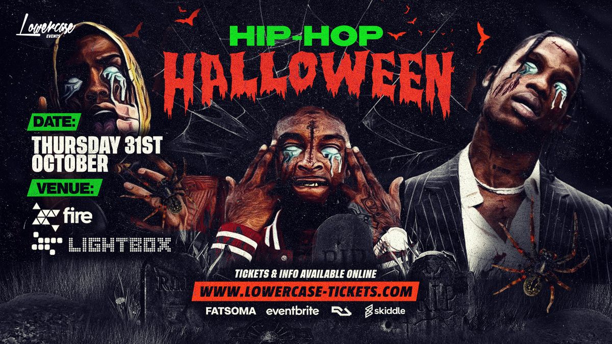 Hip Hop Halloween @ Fire &amp; Lightbox | London Halloween 2024