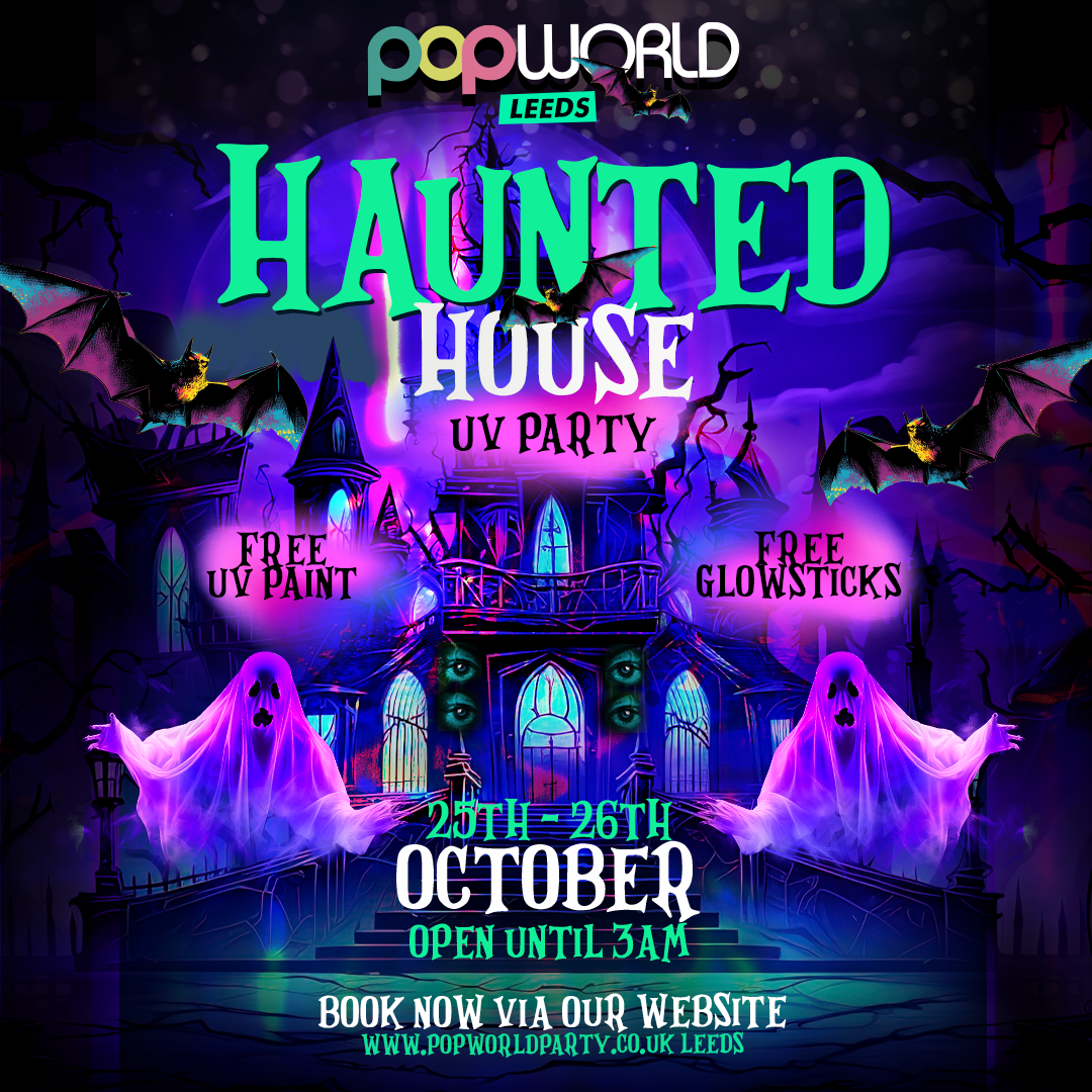 HAUNTED HOUSE UV PARTY!