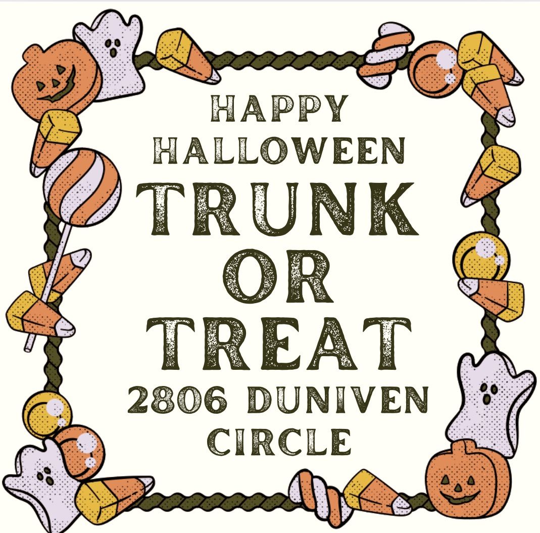 Trunk or treat 