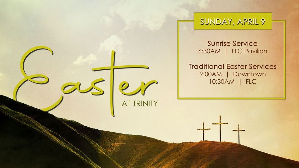 Easter Sunrise Service at Trinity Trinity United Methodist Church, Salisbury, MD April 9, 2023