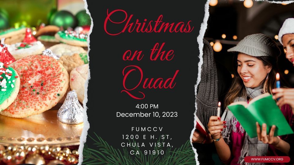 Christmas on the Quad at FUMCCV First United Methodist Church Chula