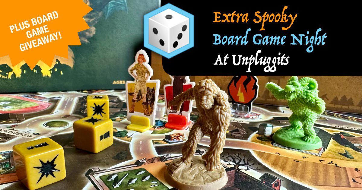 Spooky Board Game Night at Unpluggits