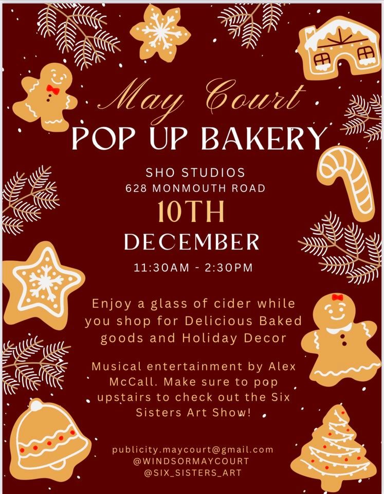 Bake Sale and Christmas Decor Sale Sho Art, Spirit & Performance, Windsor, ON December 10, 2023