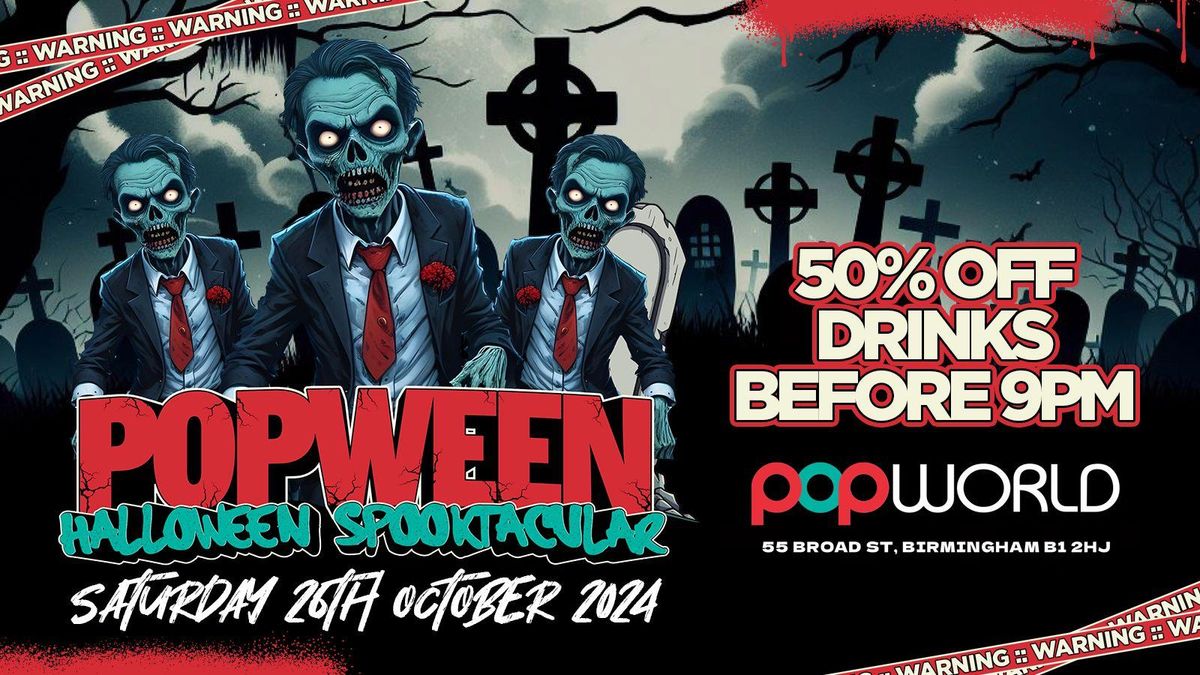 PopWEEN HALLOWEEN DISCOLAND 26-10-24