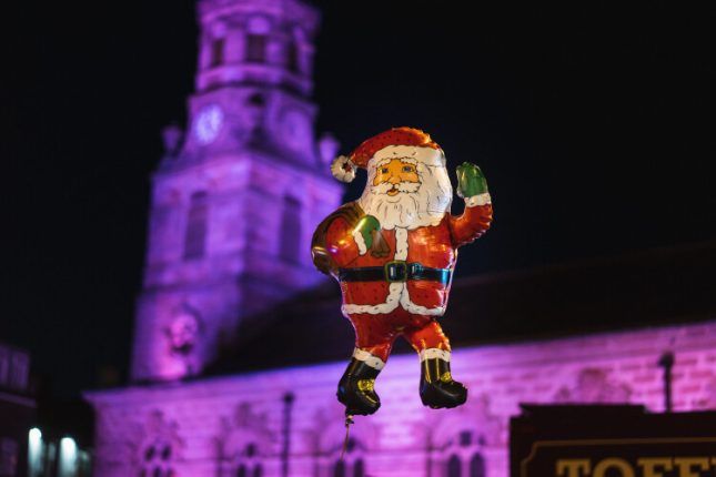 Pontefract Christmas Light Up Speciality Market