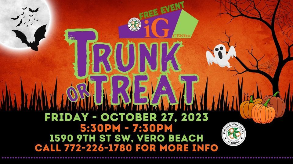 Trunk or Treat | Indian River County IG Center, Vero Beach, FL ...