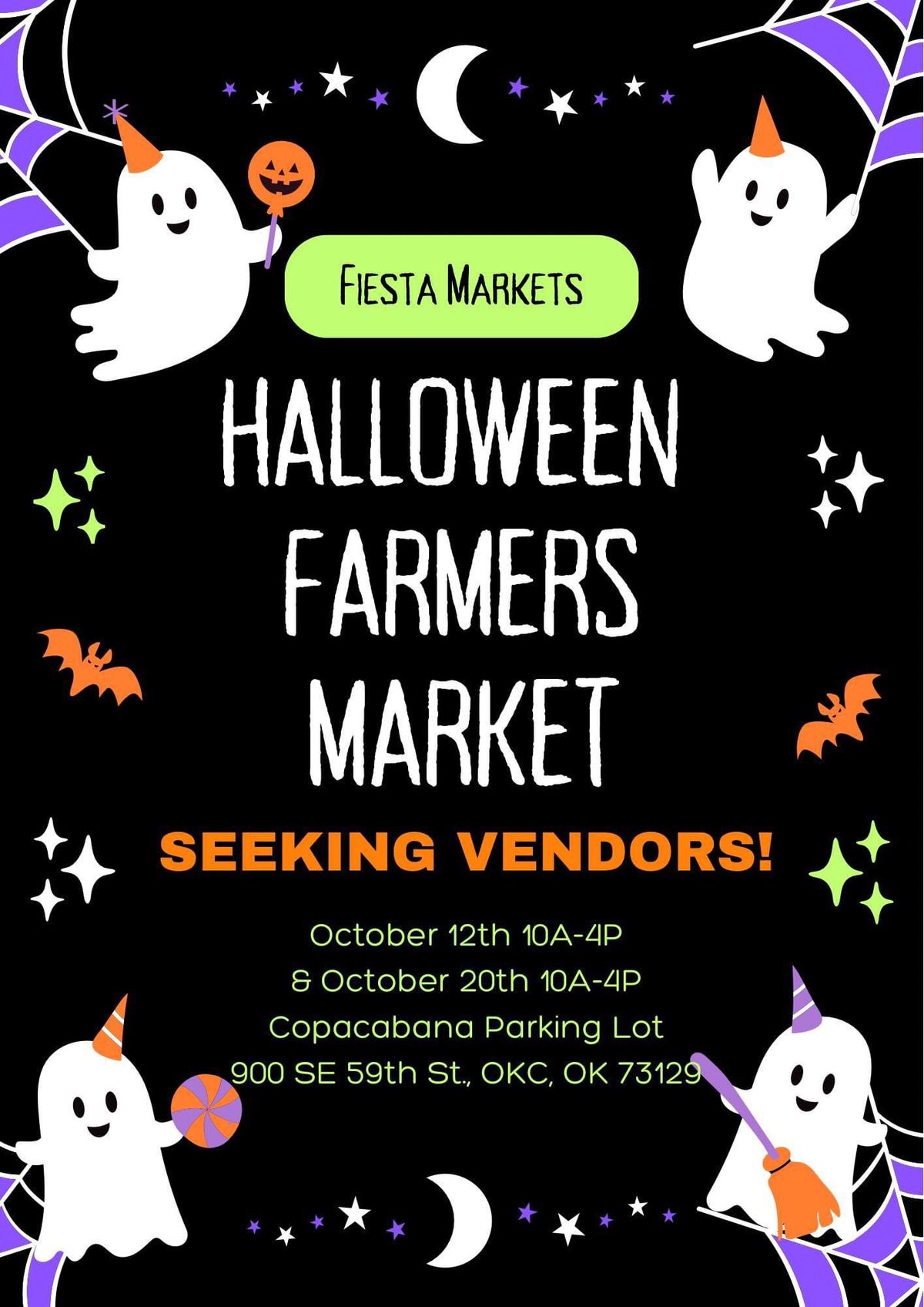 Halloween farmers market