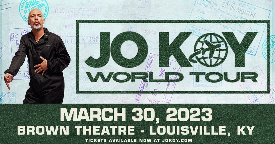 Jo Koy - Louisville, KY | Jo Koy World Tour 2023